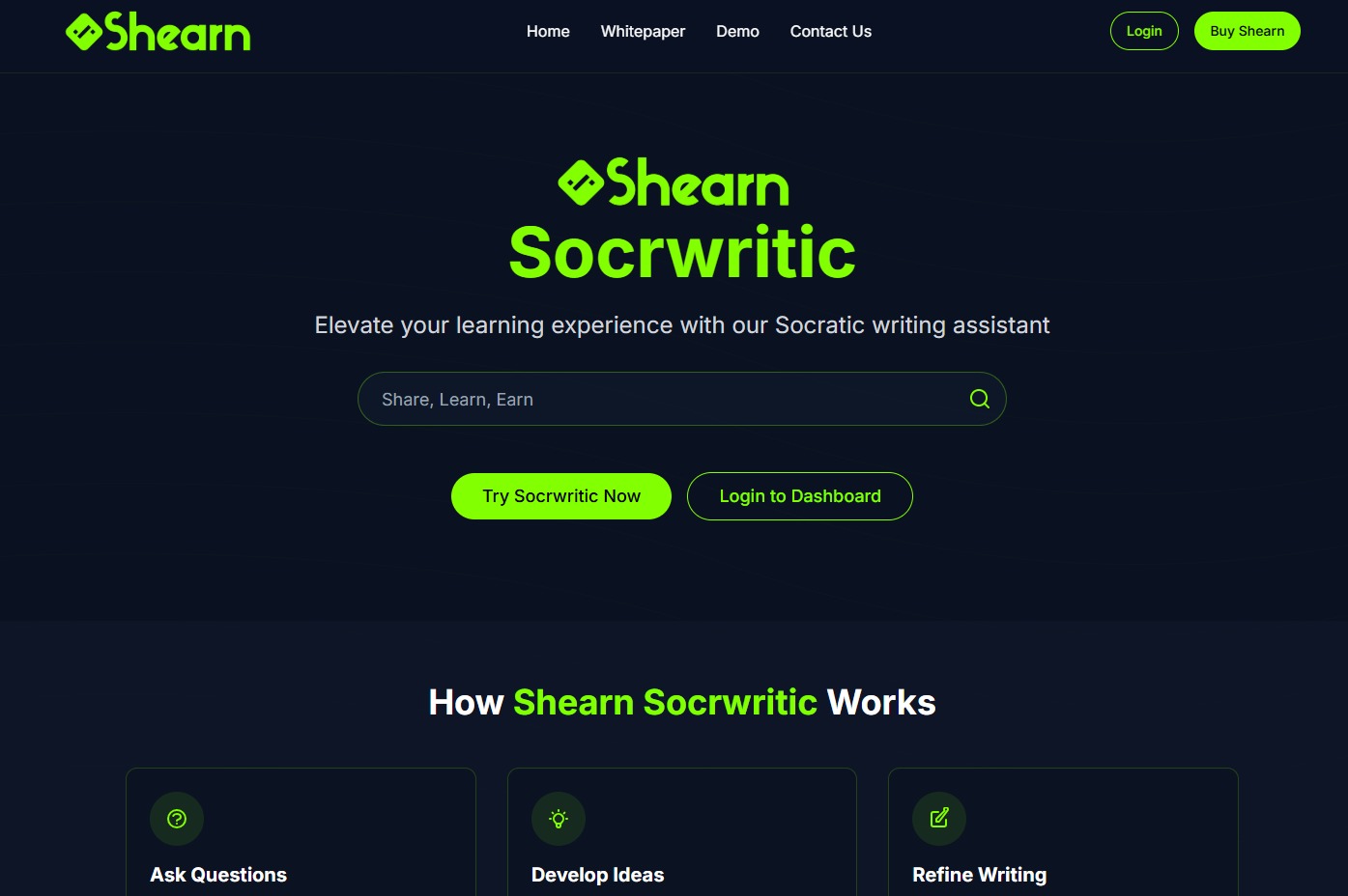 Web Shearn